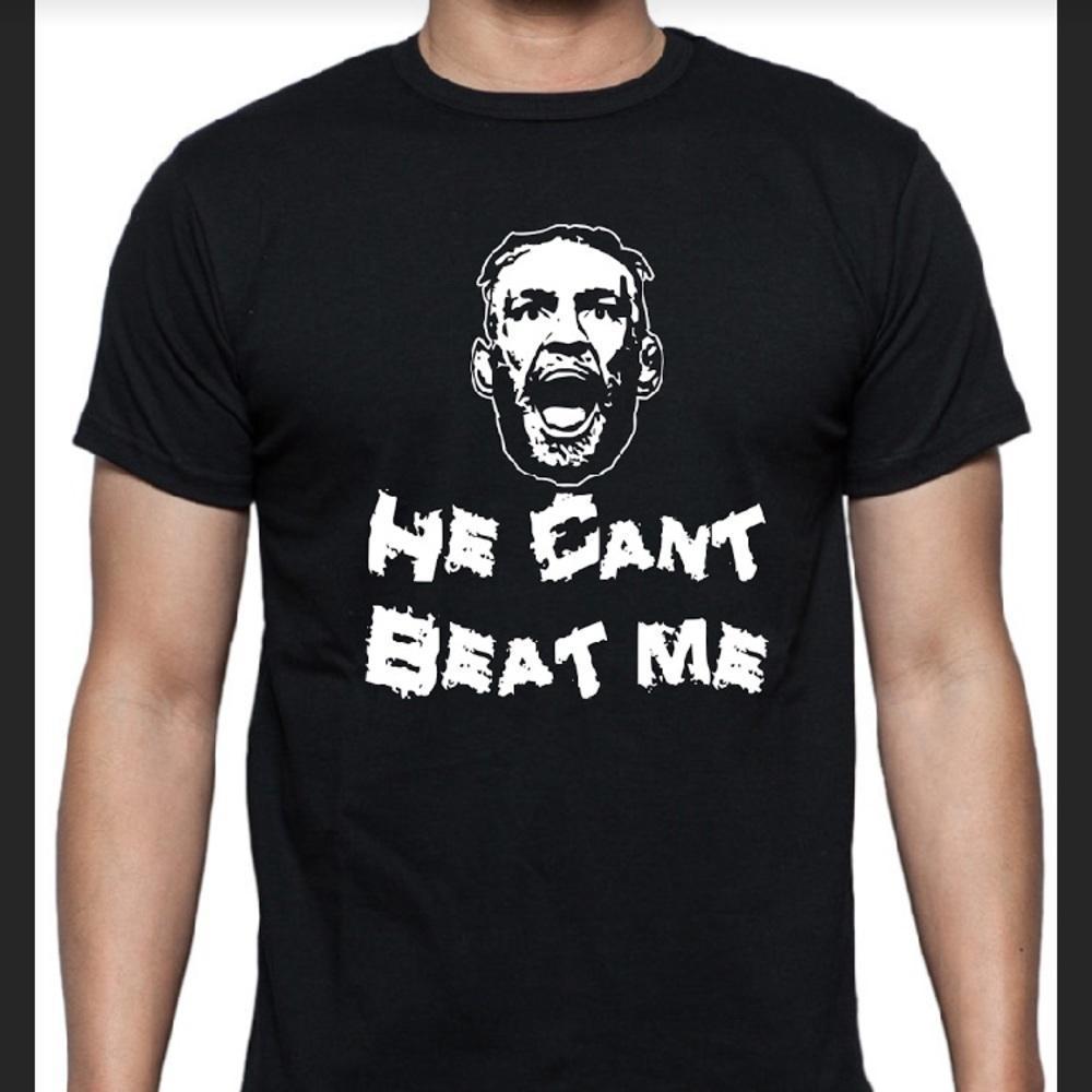 He Can_T Beat Me Unisex Tee